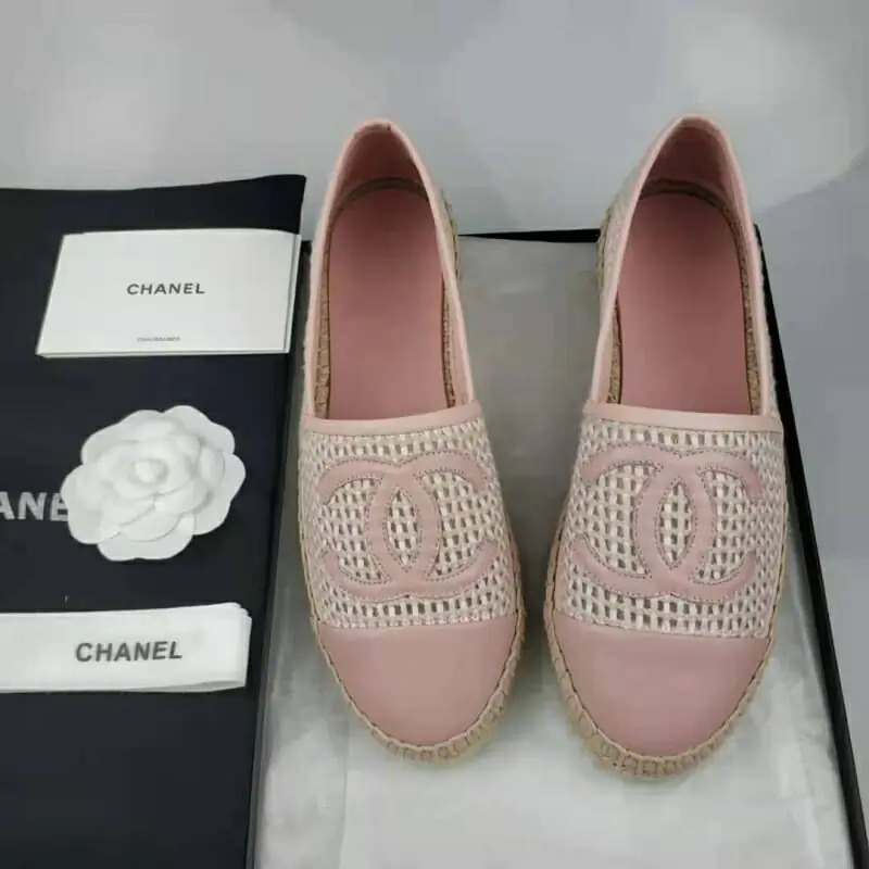 chanel flat chaussures pour femme s_12322ba1